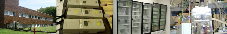 Jednotlivé časti národných etalónov z oddelenia chémie CHÉMIA